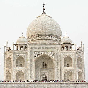 Stand-art, Standart, Fernreise, Indien, Agra, Taj Mahal, 